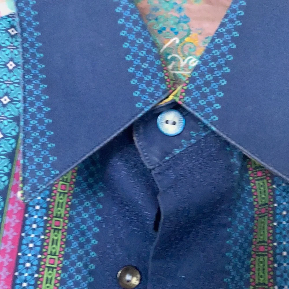 ROBERT GRAHAM Rare Men’s Sz S - Picture 2 of 8